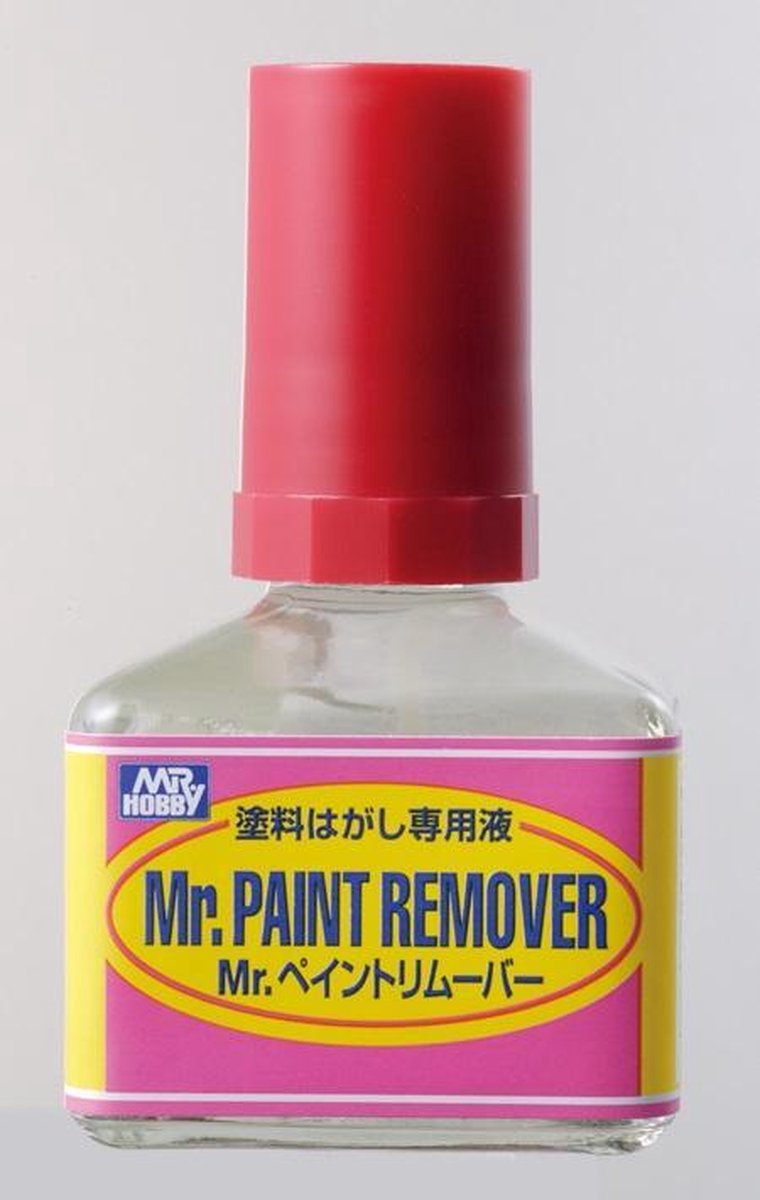Mrhobby - Mr. Paint Remover 40 Ml (Mrh-t-114) - modelbouwsets, hobbybouwspeelgoed voor kinderen, modelverf en accessoires