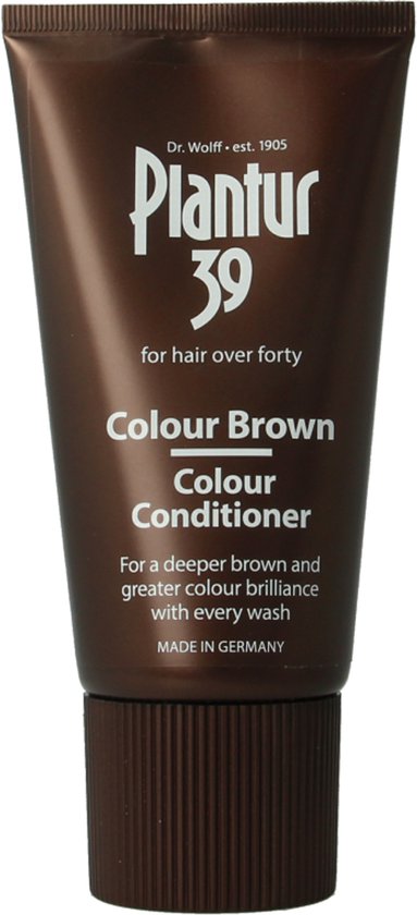Plantuur 39 Color Brown Conditioner, bruine tube met bruine dop.