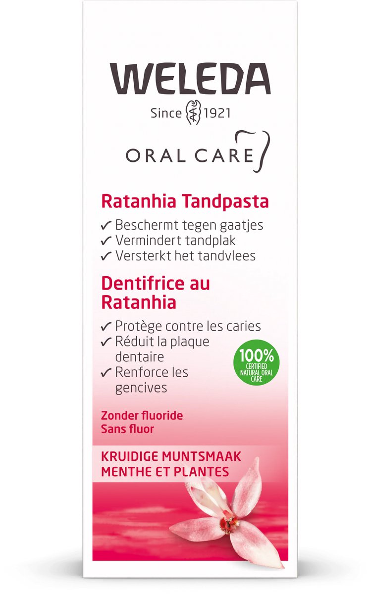 Goedkoopste Weleda Ratanhia Tandpasta - 75ml