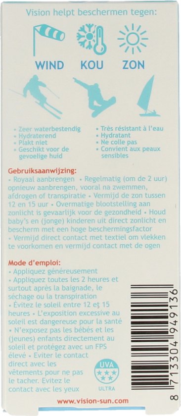 Uitleg over de bescherming tegen wind, kou en zon. Met gebruiksaanwijzing en advies.