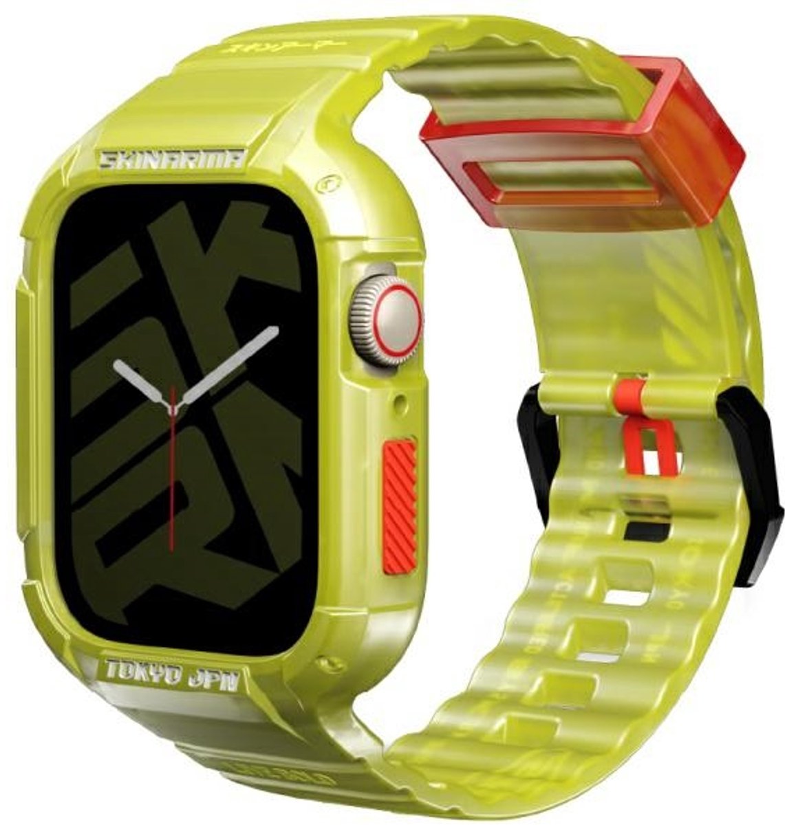 Skinarma Band Case 2In1 Voor Apple Watch 45 44Mm Hoge Kwaliteit Case