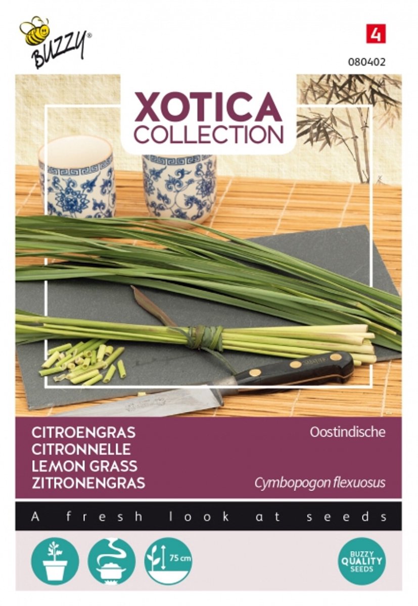 Buzzy Seeds Xotica Citroengras