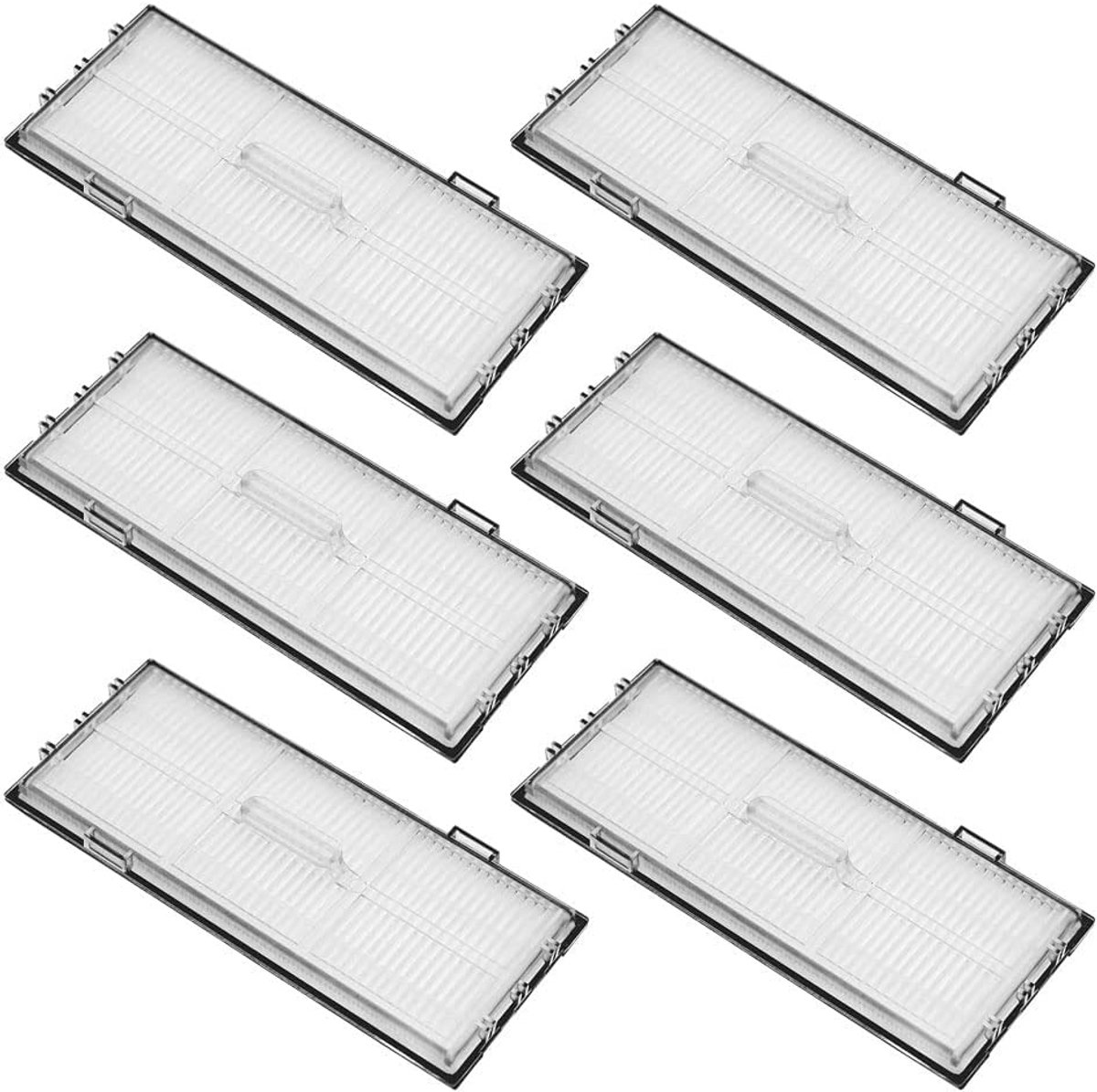 6-pack stofzuigerfilters Geschik voor Roborock S7 S8 /Plus/MaxV/Ultra