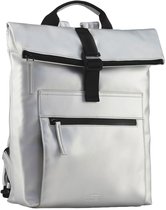JOST vrije tijd rugzak rugzak Halmstad Backpack Silver zilverkleurig