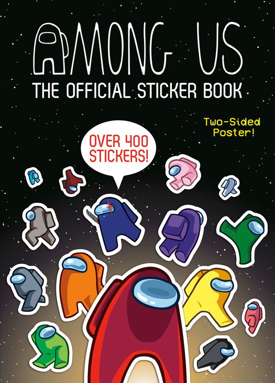 Among Us Official Sticker Book - cover