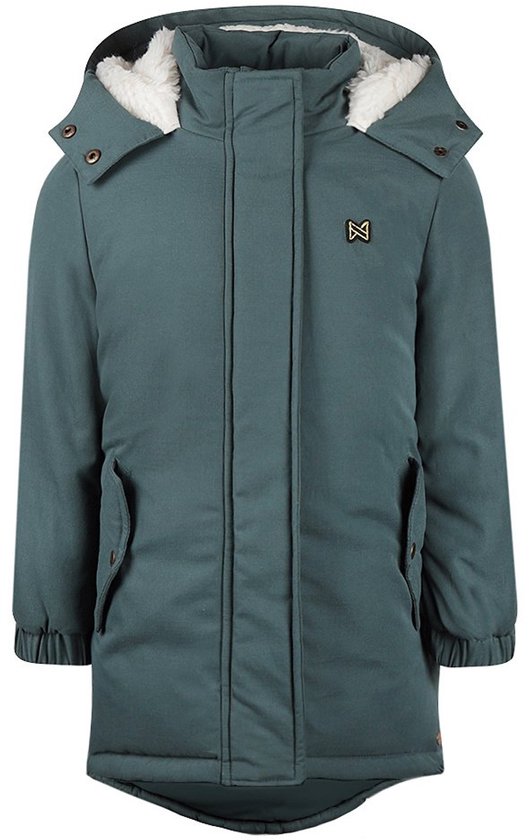 Koko Noko Meisjes Parka Jas - Steel blue