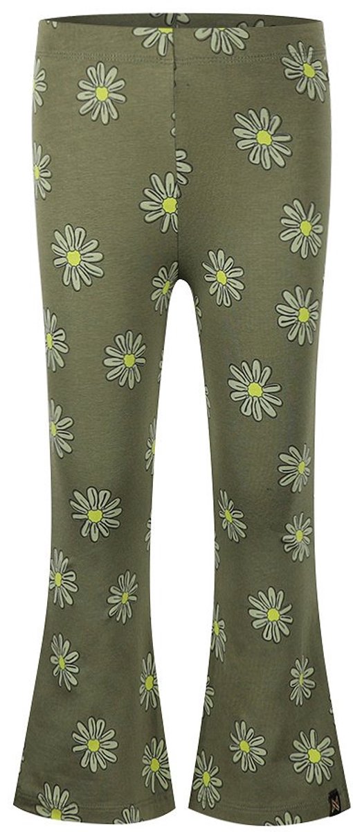 Koko Noko Meisjes Flared Legging - Army green