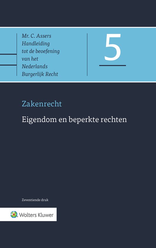 Asser-serie 5 - Eigendom en beperkte rechten - cover