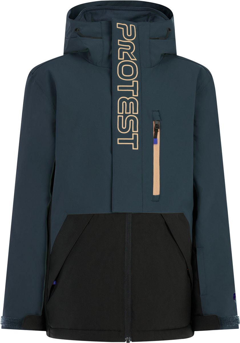 Protest Prtpaulo Skijas Jongens Winterjas Skipasvak Waterkolom 10K Marineblauw