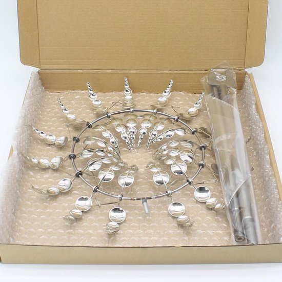 Magische Windmolen 3D – Metalen Tuindecoratie Met Dubbele Rotors Voor Buiten