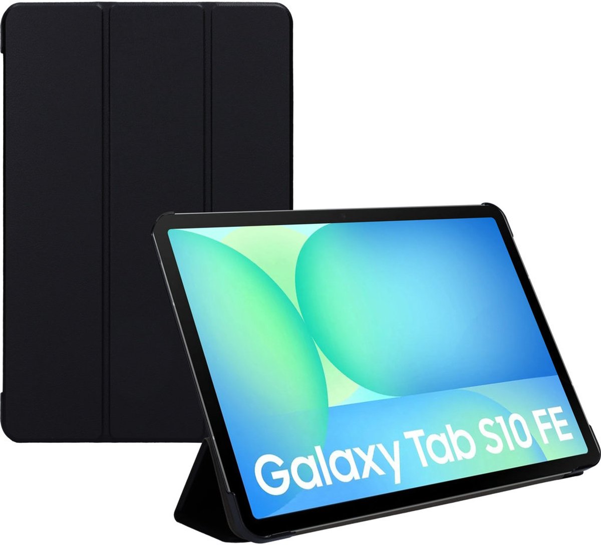 Mobiparts Tablet Stand Case geschikt voor geschikt voor Samsung Galaxy Tab S9 FE/S10 FE/S10 Lite - Zwart (Bulk)