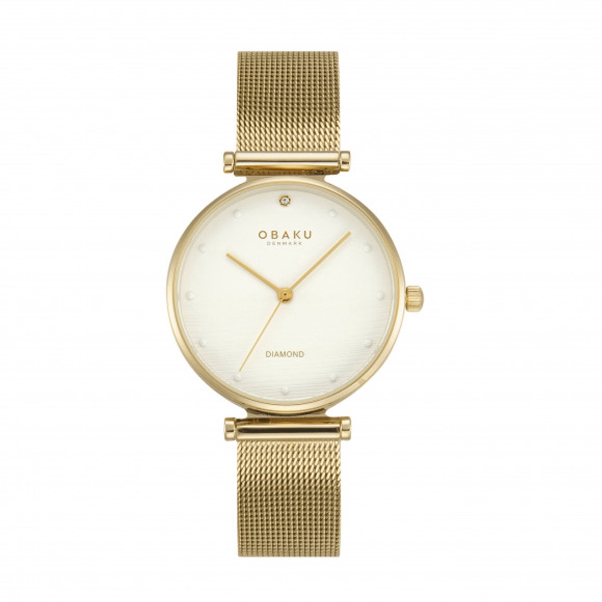 Obaku Horloge V310LXGWMG Funkle Gold