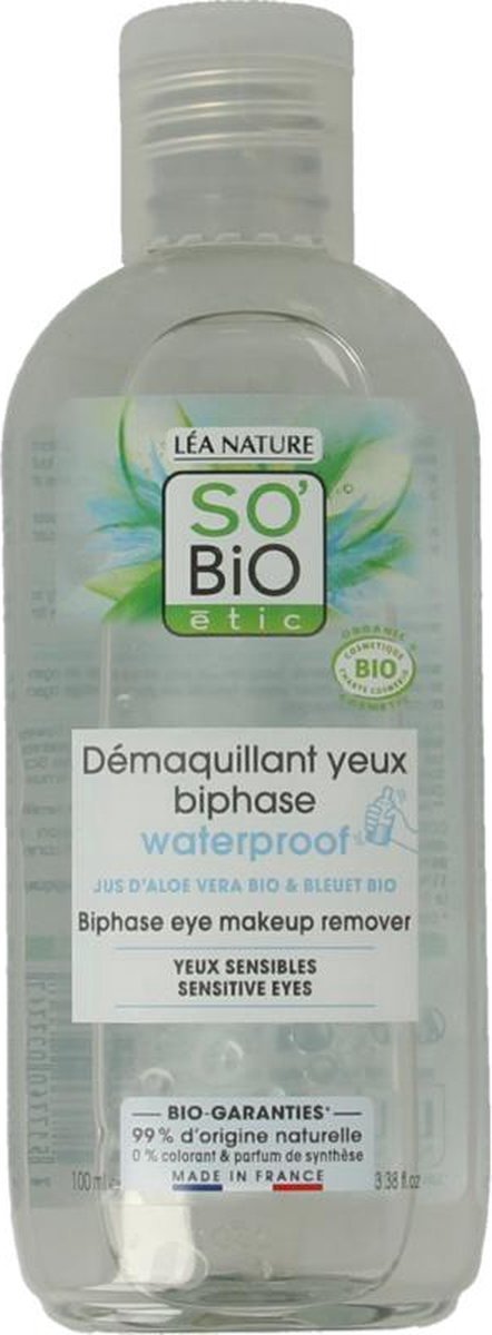 So Bio Etic Eye make-up Remover 100 Milliliter