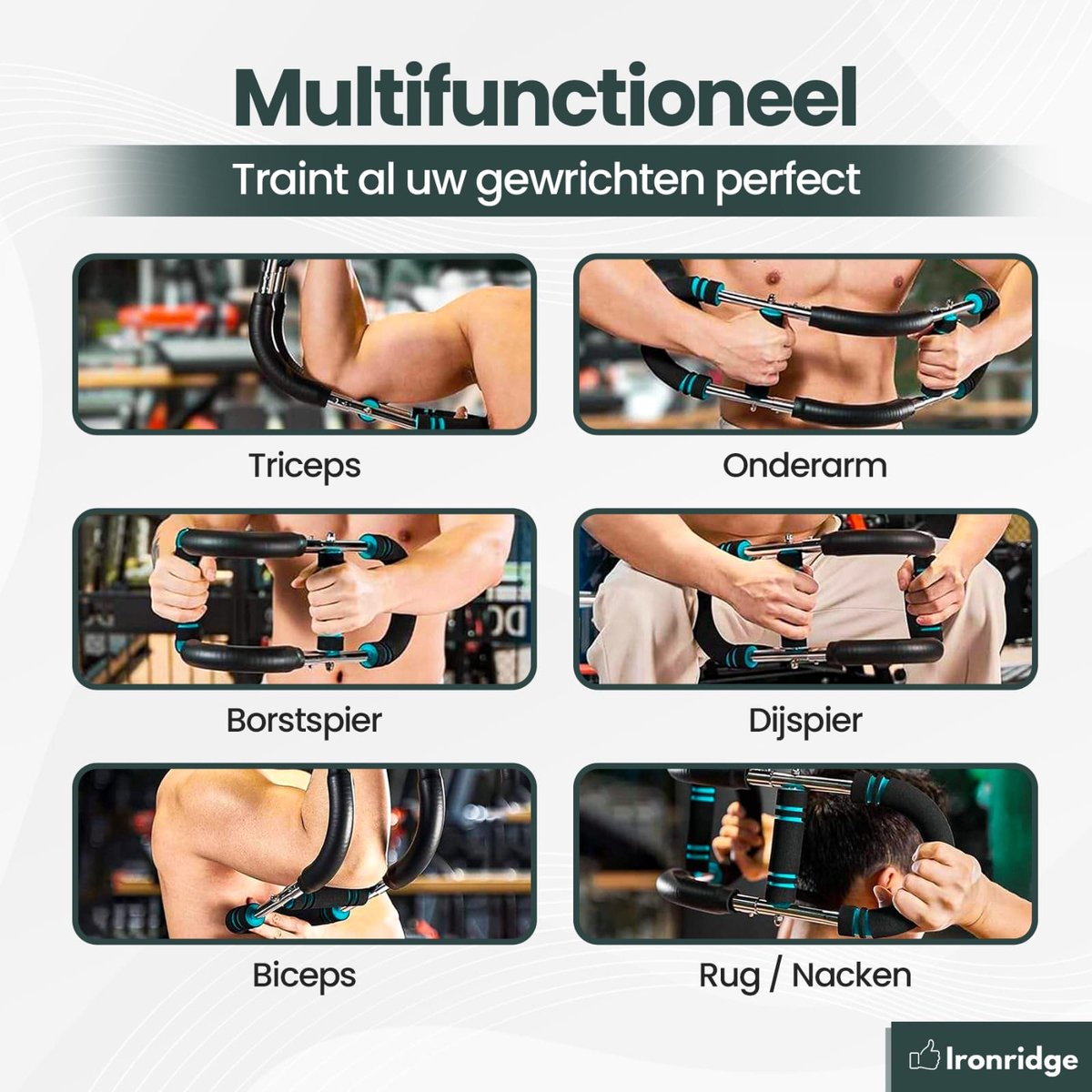 null Ironridge Muscle Pump Fitness Trainer - afbeelding 4