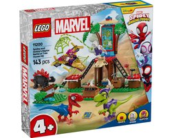 foto van LEGO Marvel Spidey en zijn geweldige vriendjes Spidey en Gobby's raptorstrijd bij de boomhut - 11200