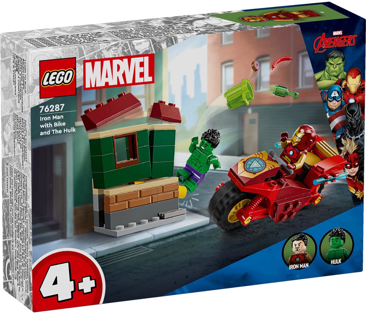 LEGO 76287 Super Heroes Iron Man met motor en
