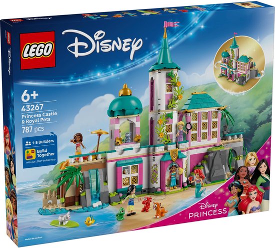 LEGO® Disney Prinsessenkasteel en Koninklijke Huisdieren - 43267