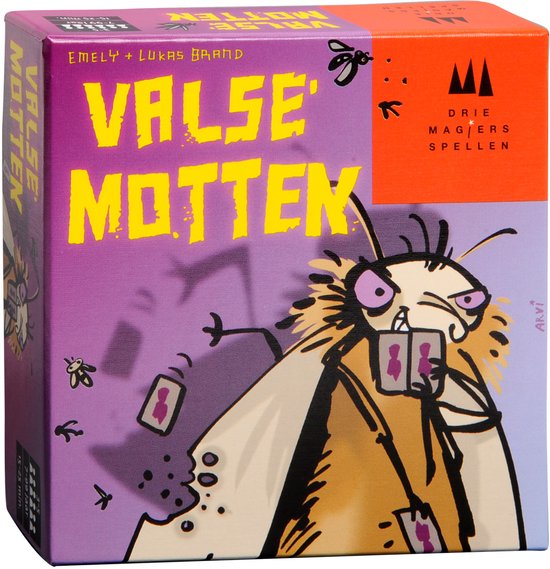 999 Games - Valse Motten - Kaartspel - Familiespel - Actiespel