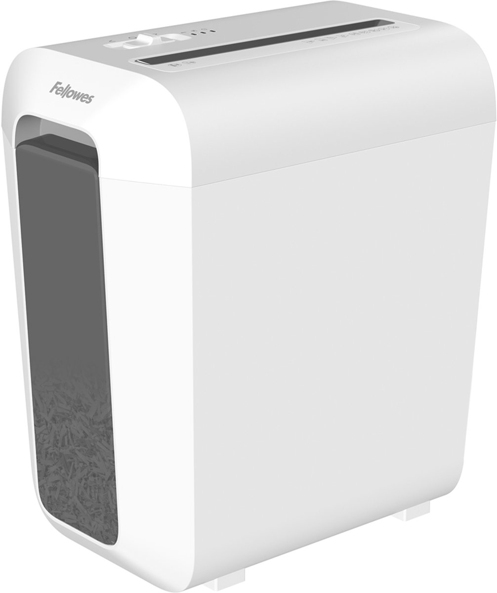 Papiervernietiger Fellowes LX65 4x40mm wit Papiervernietiger Fellowes LX65 4x40mm wit