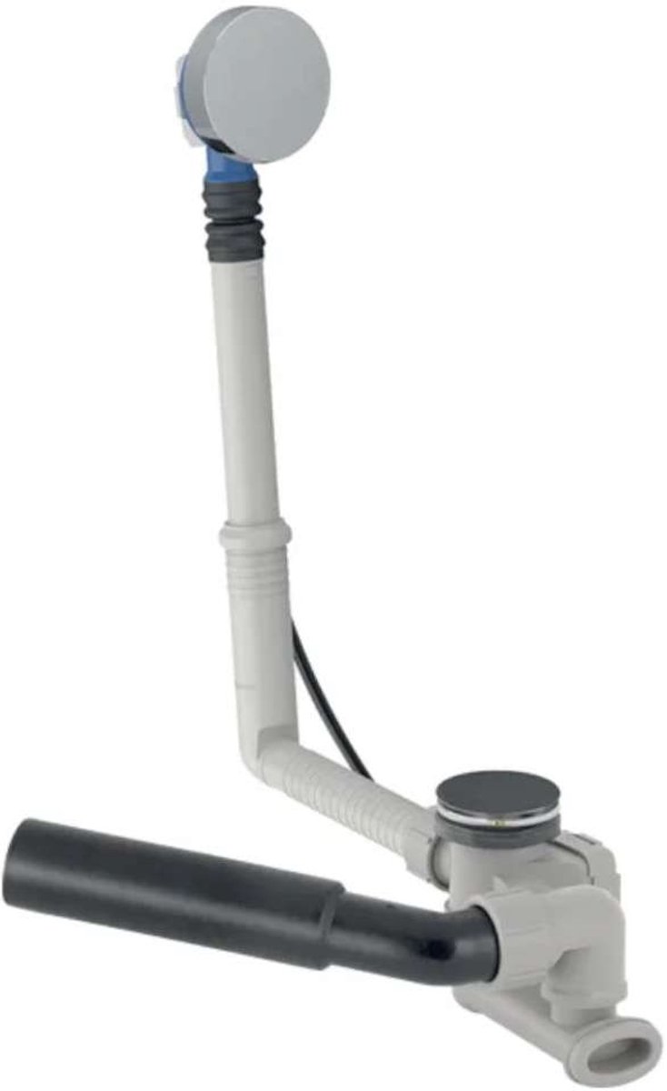 Geberit Toebehoren - Badafvoer- en overloopset, lengte 26 cm, glanzend chroom 150.530.21.6