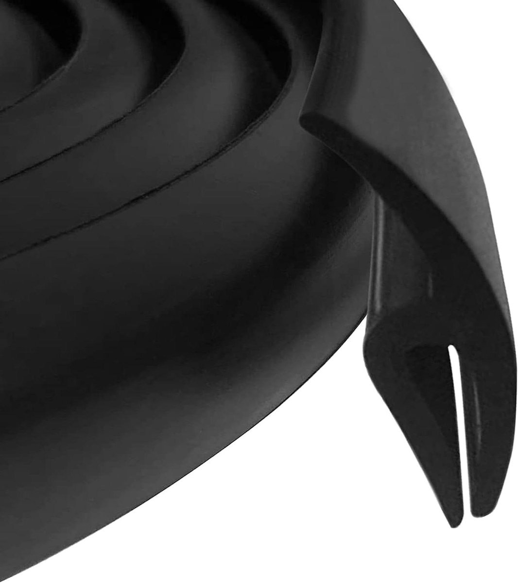 Inovra - Rubber Strips Ruitenwisserblad 1.7M/5.6ft Auto Voorruit Raamafdichting Zwarte Rubberen Afdichting Deurstrips Autoraamafdichting . - Voorruitbescherming