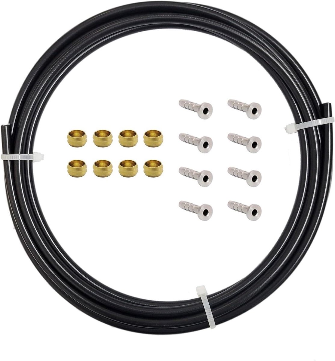 Inovra - 3 Meter Hydraulische Remslang Reparatieset voor BH90 MTB Fiets Fietsen - Universeel Geschikt, Flexibel en Duurzaam . - Fietsgereedschap