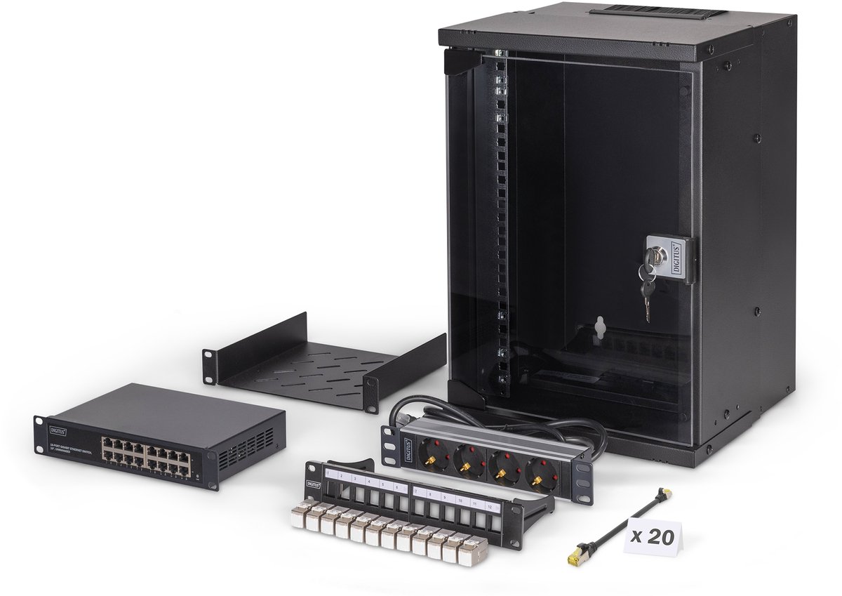 Digitus 10 Network Bundle SOHO PRO 9U
