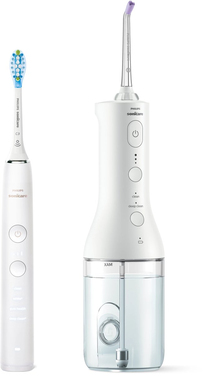 Philips Sonicare DiamondClean 9000 HX3886/41 + Power Flosser