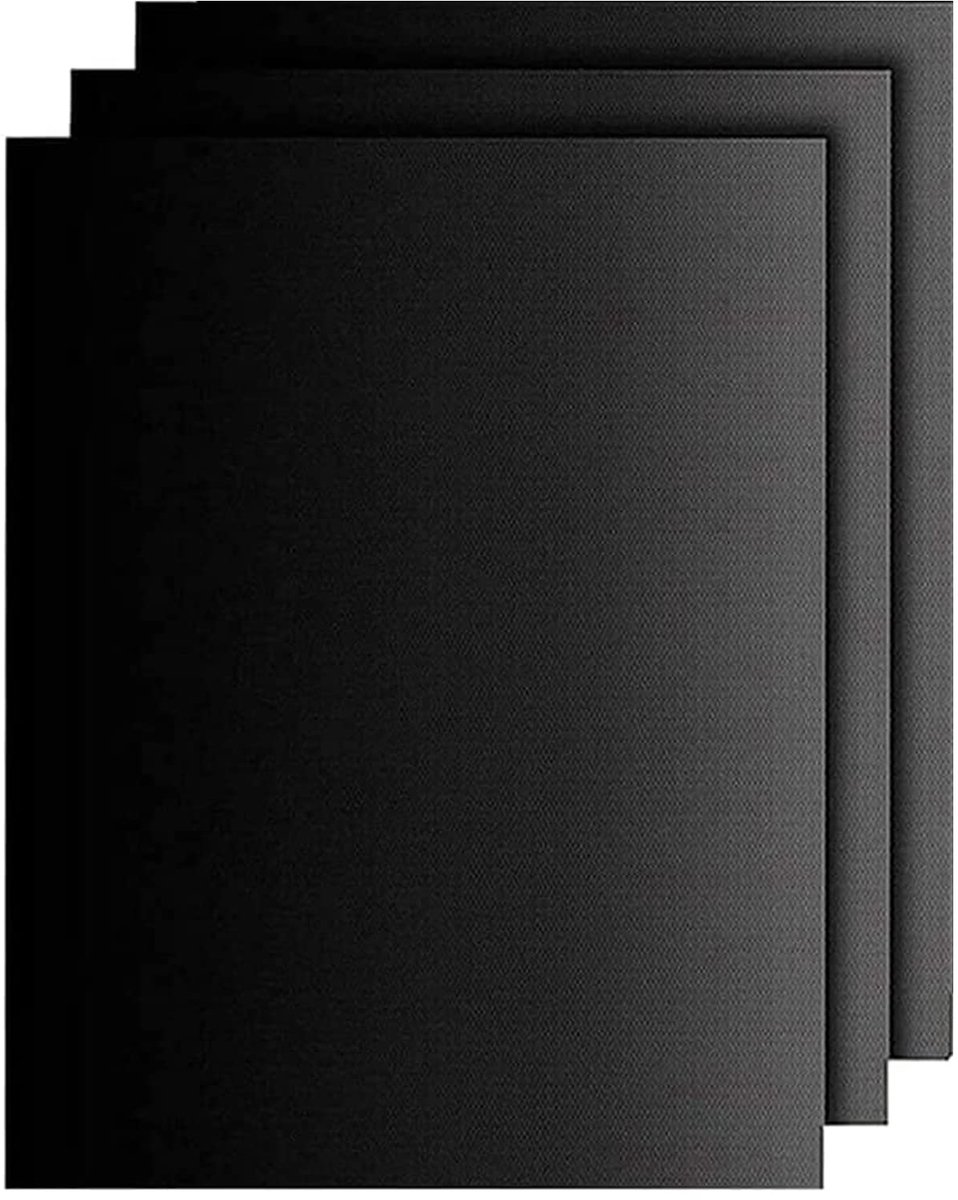 Grote ovenvoeringen, 3-pack, robuuste teflon ovenvoeringen, ovenbodemgrillmatten voor gas-, elektrische en heteluchtovens, bakmat, ovenbeschermers, herbruikbaar,