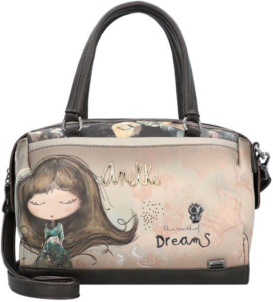 Anekke sac à main sac à épaule bandoulière Real Short Handle Bag Multicolor multicolore
