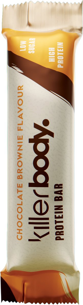 Killerbody Protein Bars Chocolate Brownie - 15-pack - Slechts 1,3 g Suiker - Voor Vrouwen — afbeelding 2