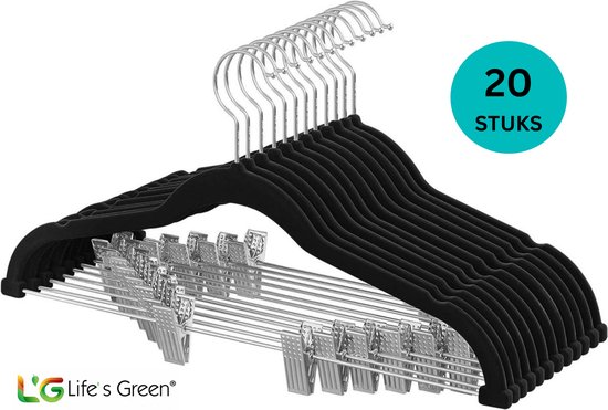 30x kleerhangers kunststof, broeklat, hemd, blouse, rok, dames, heren draaibare haak, kunststof kledinghangrs, zwart 30x kleerhangers kunststof, broeklat, hemd, blouse, rok, dames, heren draaibare haak, kunststof kledinghangrs, zwart