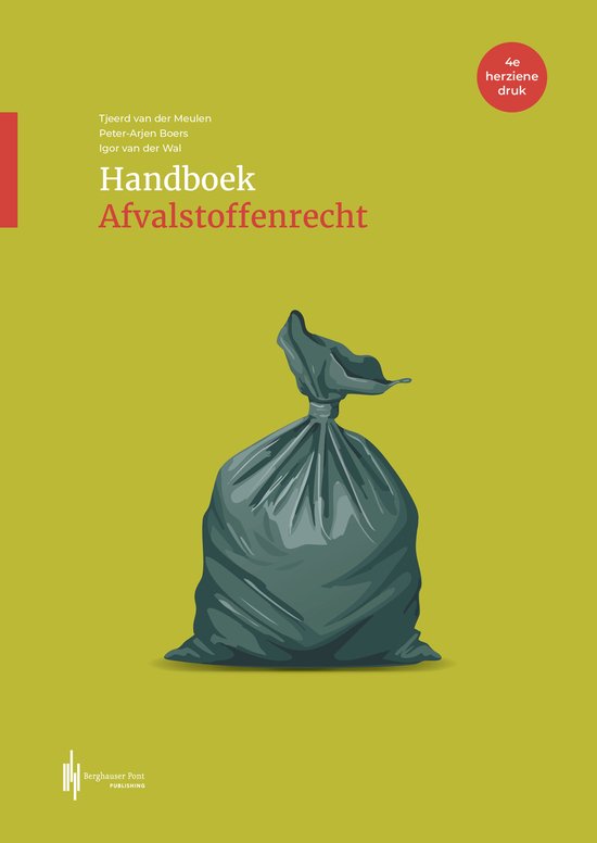 Handboek afvalstoffenrecht - cover
