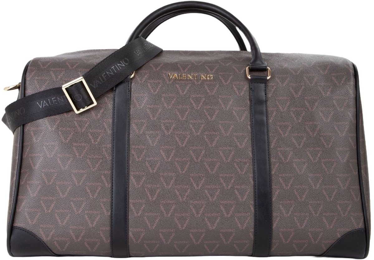 VALENTINO reistas Lady Re Hand Duffer Bag Moro / Nero bruine