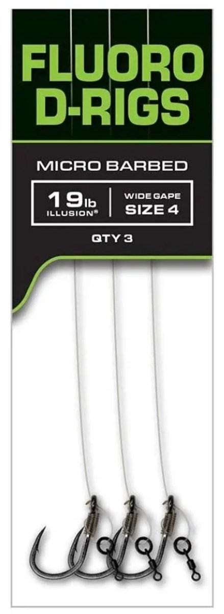 Fox Carp Ready Rigs Fluoro D-Rig Size 6 3st. van Fox — afbeelding 5