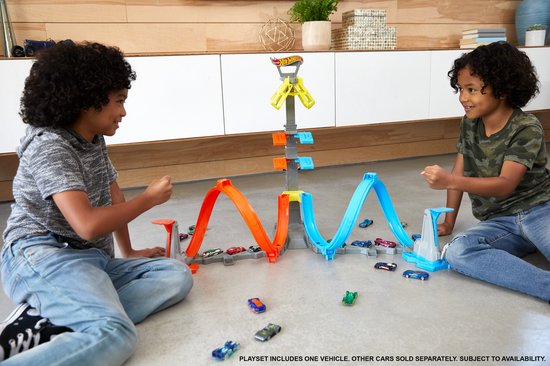 Hot Wheels Action - Loop & Lanceer Speelset Racebaan van Hot Wheels — afbeelding 4