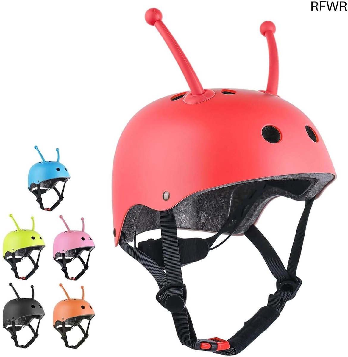 RFWR® Fietshelm en skateboardhelm voor kinderen van 3-8 jaar