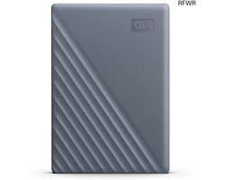 RFWR® Draagbare Harde Schijf 5 TB met USB-C en Wachtwoordbeveiliging