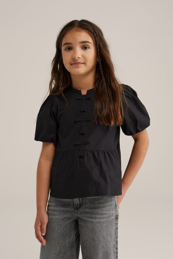 Chemisier WE Fashion Filles à manches ballon