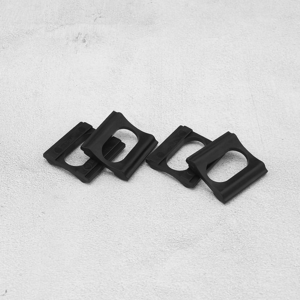 Allecto Plus - Fiets Accubevestigingspad - Zwart - 2 Stuks - Geschikt voor Hailong Max G56 G70 Accu