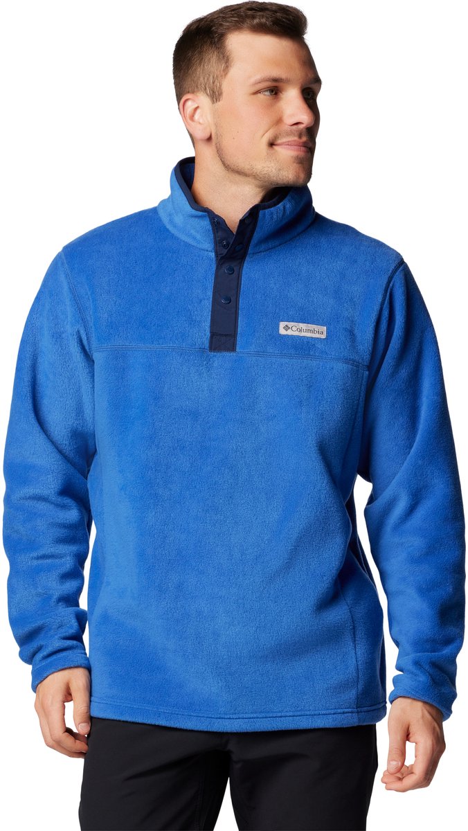 Columbia Steens Mountain™ Half Snap II Heren Outdoortrui Mountain Collegiate Marineblauw