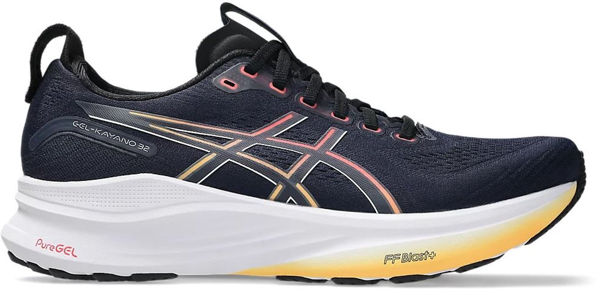 Asics Gel Kayano 32 Hardloopschoenen 44 Midnight Heren Zwart