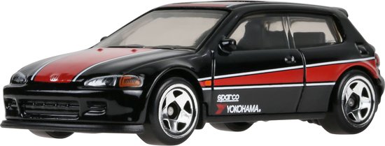 Honda Civic EG | 90's Street Scene | 1:64 HotWheels JCB56