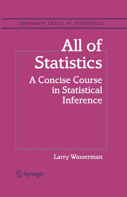 All Of Statistics - cover