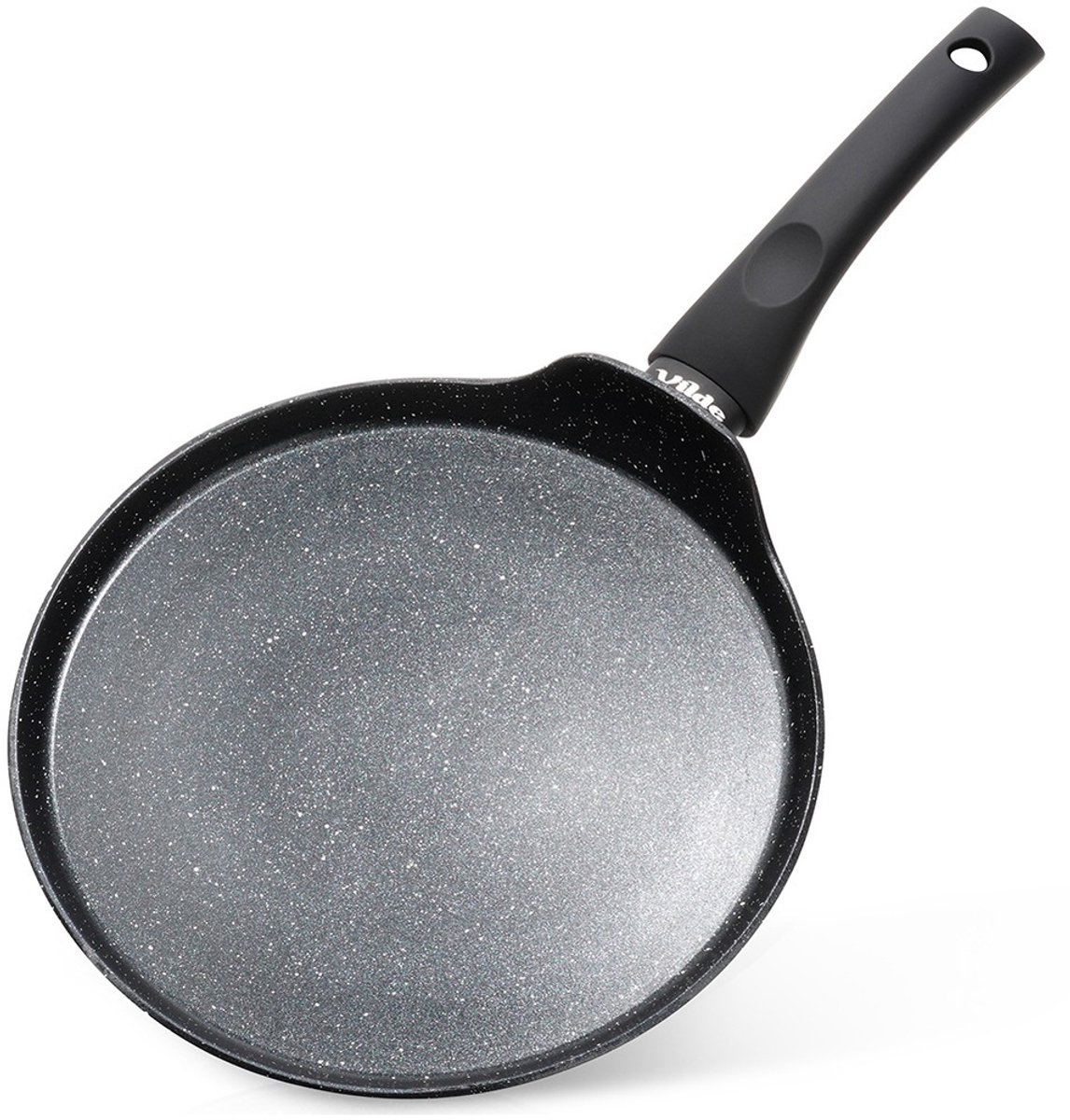 Pannenkoekenpan Graniet BLACK LINE 24 cm - Omeletpan - Pancake - Eierpan - Pannenkoekpan