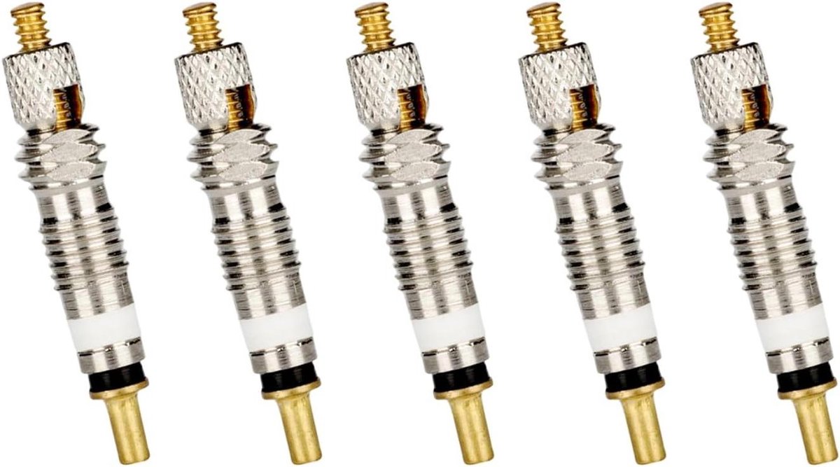 Universal Valve Core Pack of 5 - Voor Tubeless Racefiets Banden