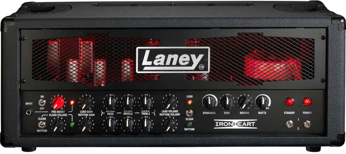 Laney Black Country Customs Ironheart IRT120H Head - Buizenversterker top voor elektrische gitaar