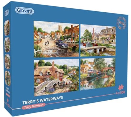 Gibsons - Terry's Waterways (door Terry Harrison) - 4×500 stukjes 48× ...