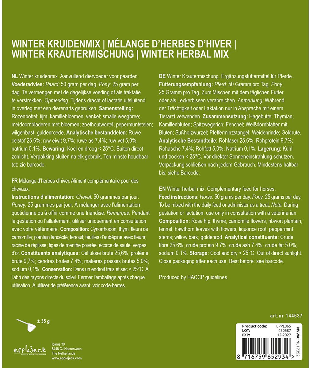 Epplejeck Epplejeck Winter Kruidenmix