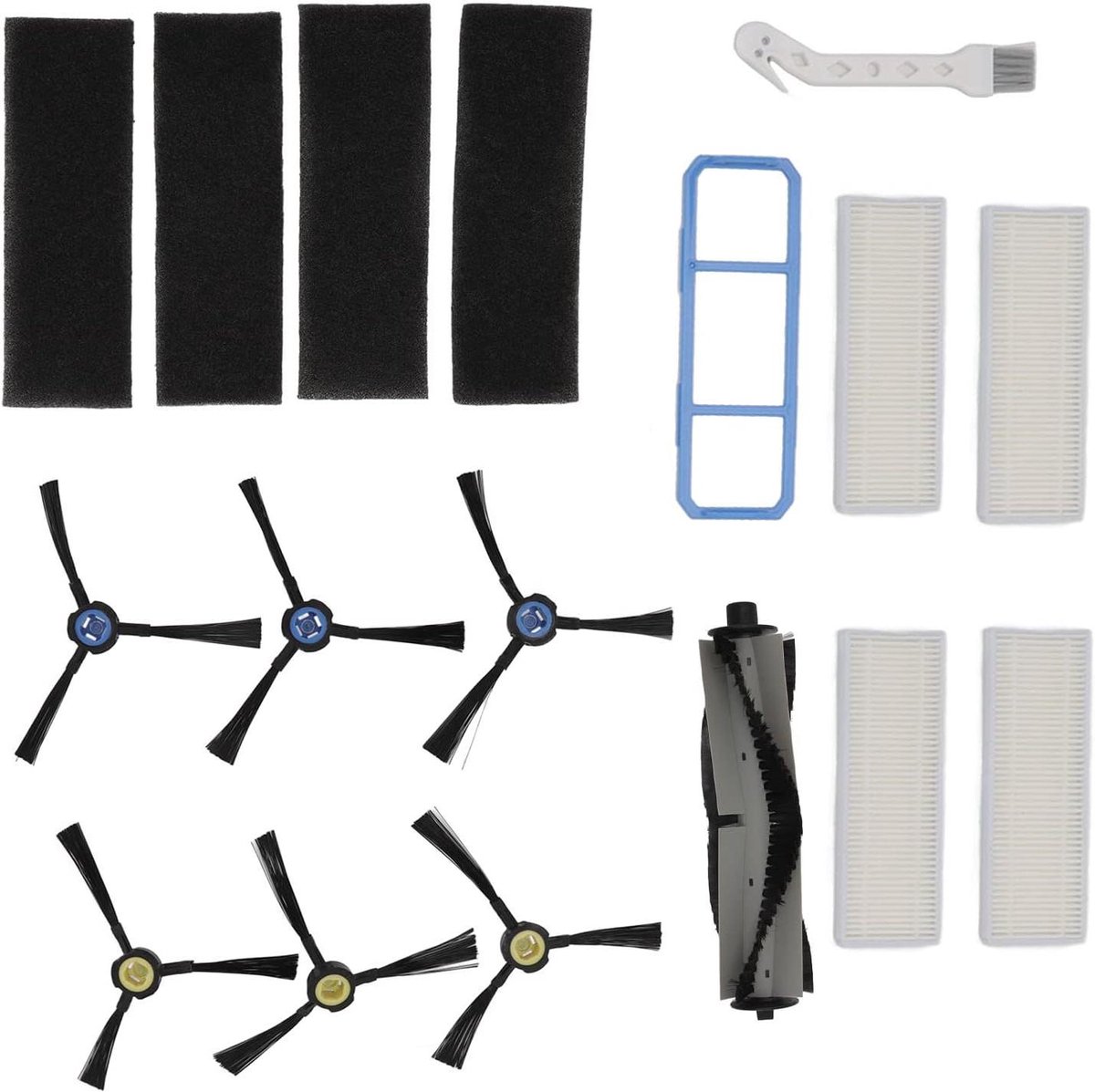 Allecto Plus - Robotborstel Kit voor Stofzuigers met Rolborstel en Filters